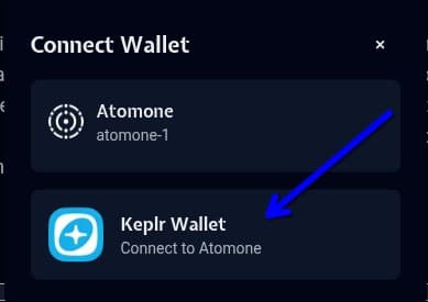 Spectra Wallet connect
